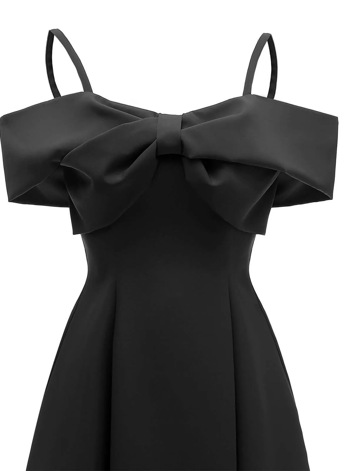 1950s Cold Shoulder Wedding Guest Dress