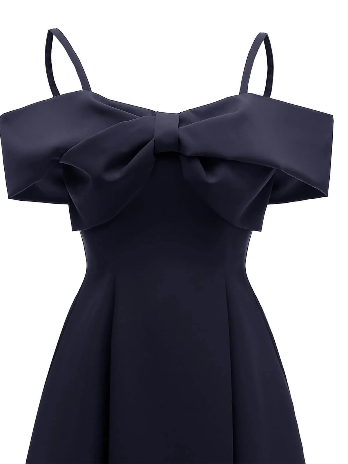 1950s Cold Shoulder Wedding Guest Dress