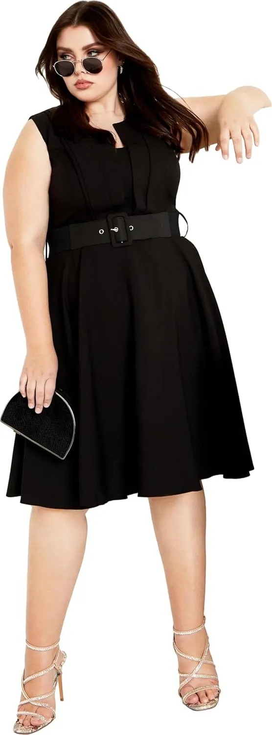 City Chic Women's Vintage Veronica Dress