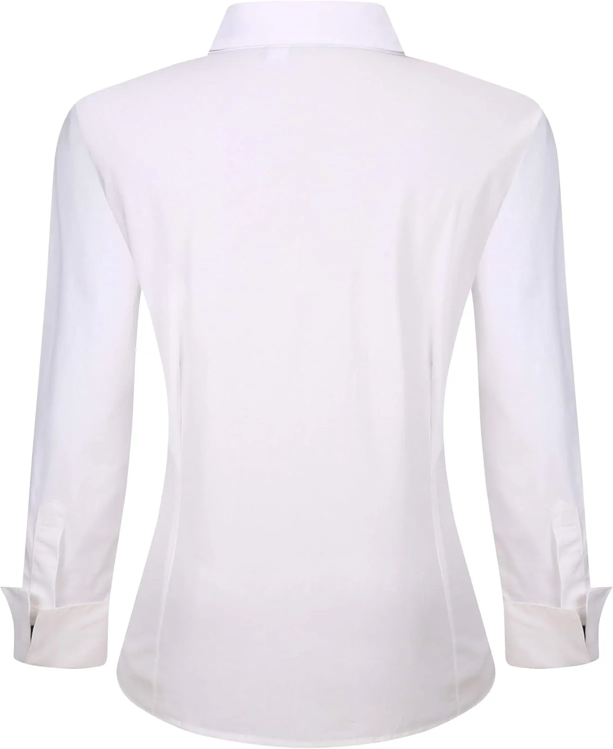 Esabel.C Womens Button Down Shirts Long Sleeve Regular Fit Stretch Work Blouse