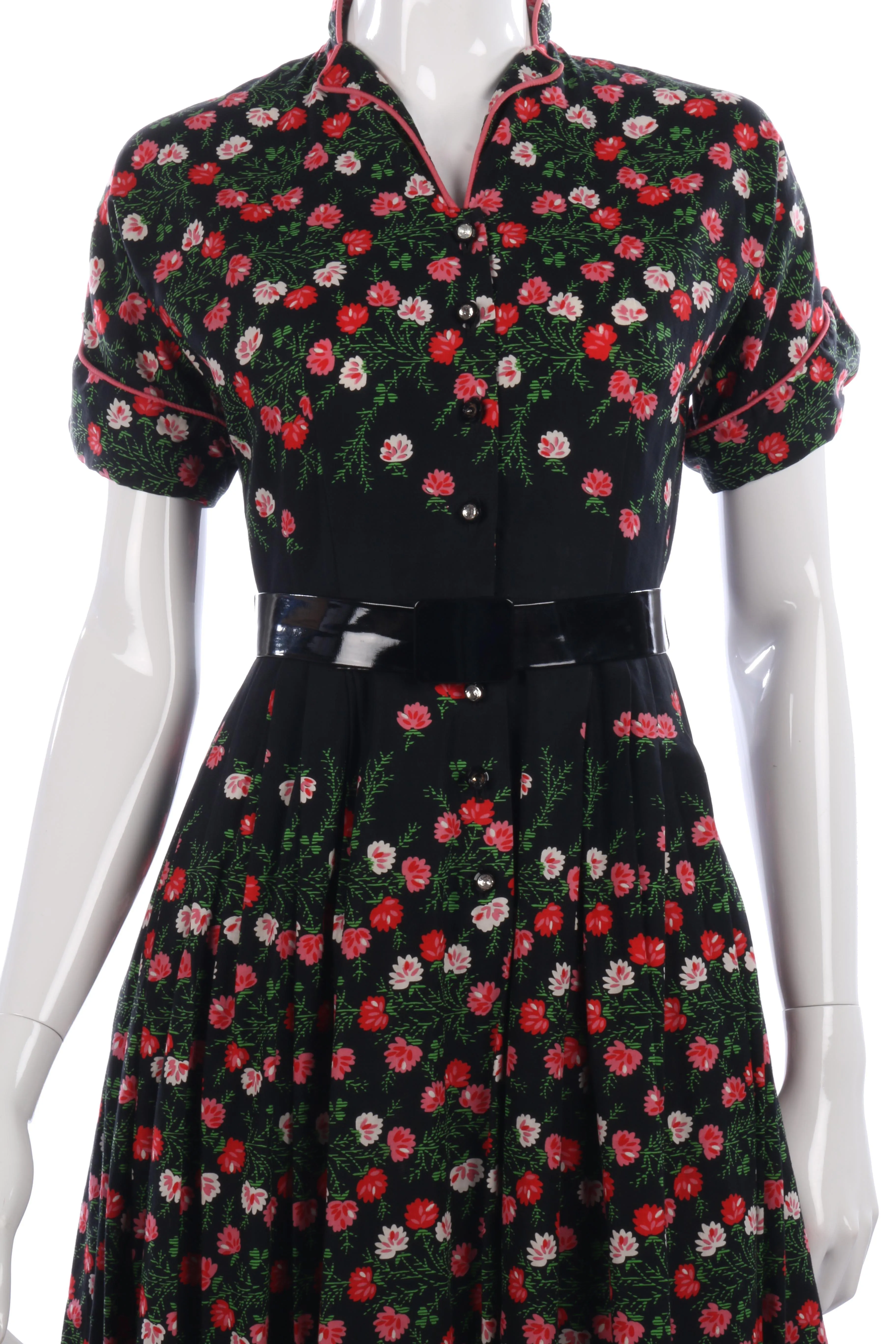Fantastic vintage Eastex floral summer dress size S