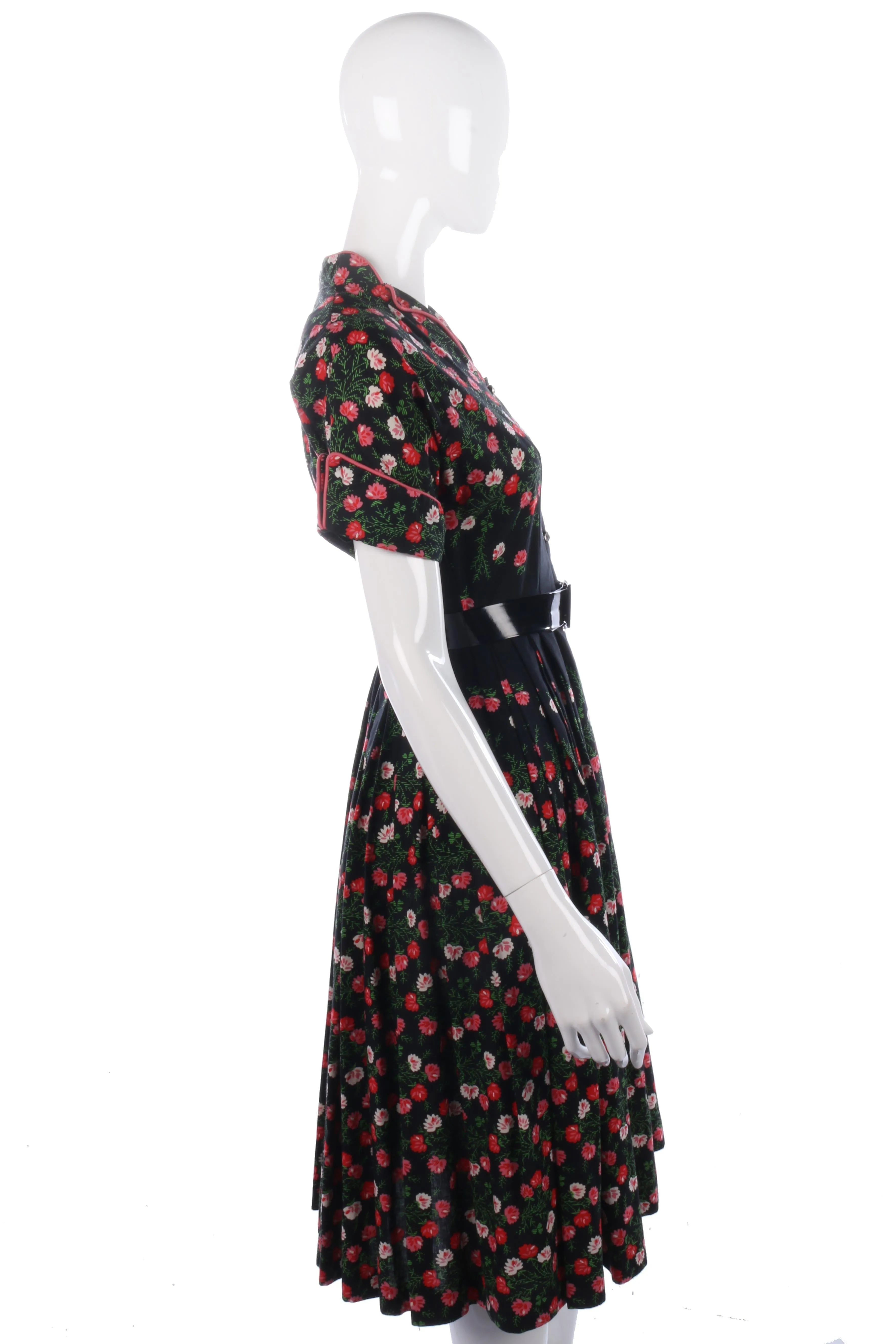 Fantastic vintage Eastex floral summer dress size S