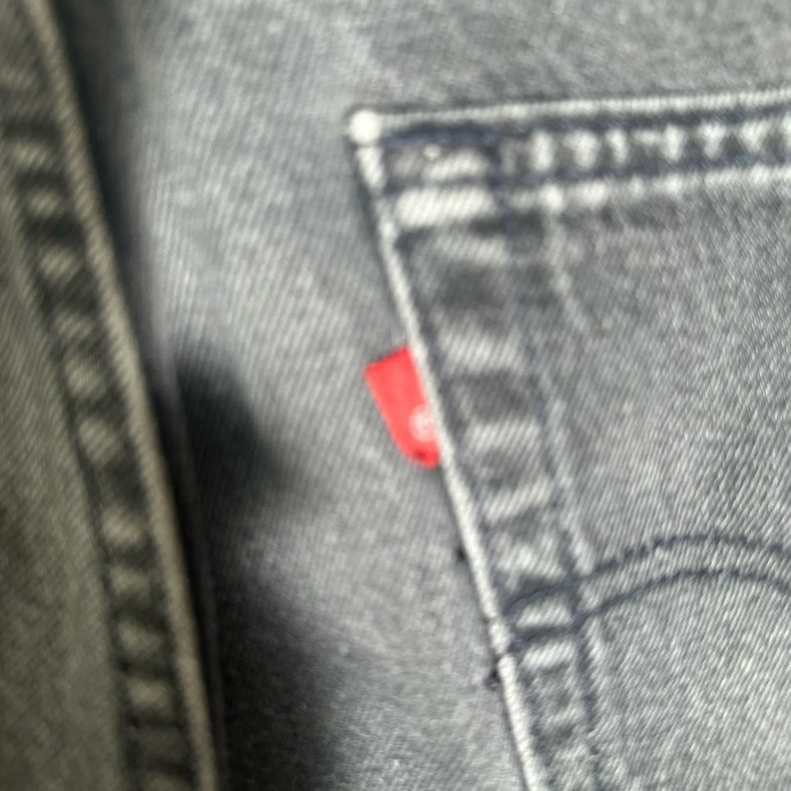 Levi's Vintage 505 Black Straight-Leg Jeans with Classic Cut