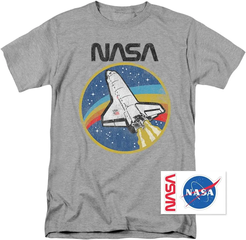 Popfunk NASA Retro Vintage Space Shuttle T-Shirt