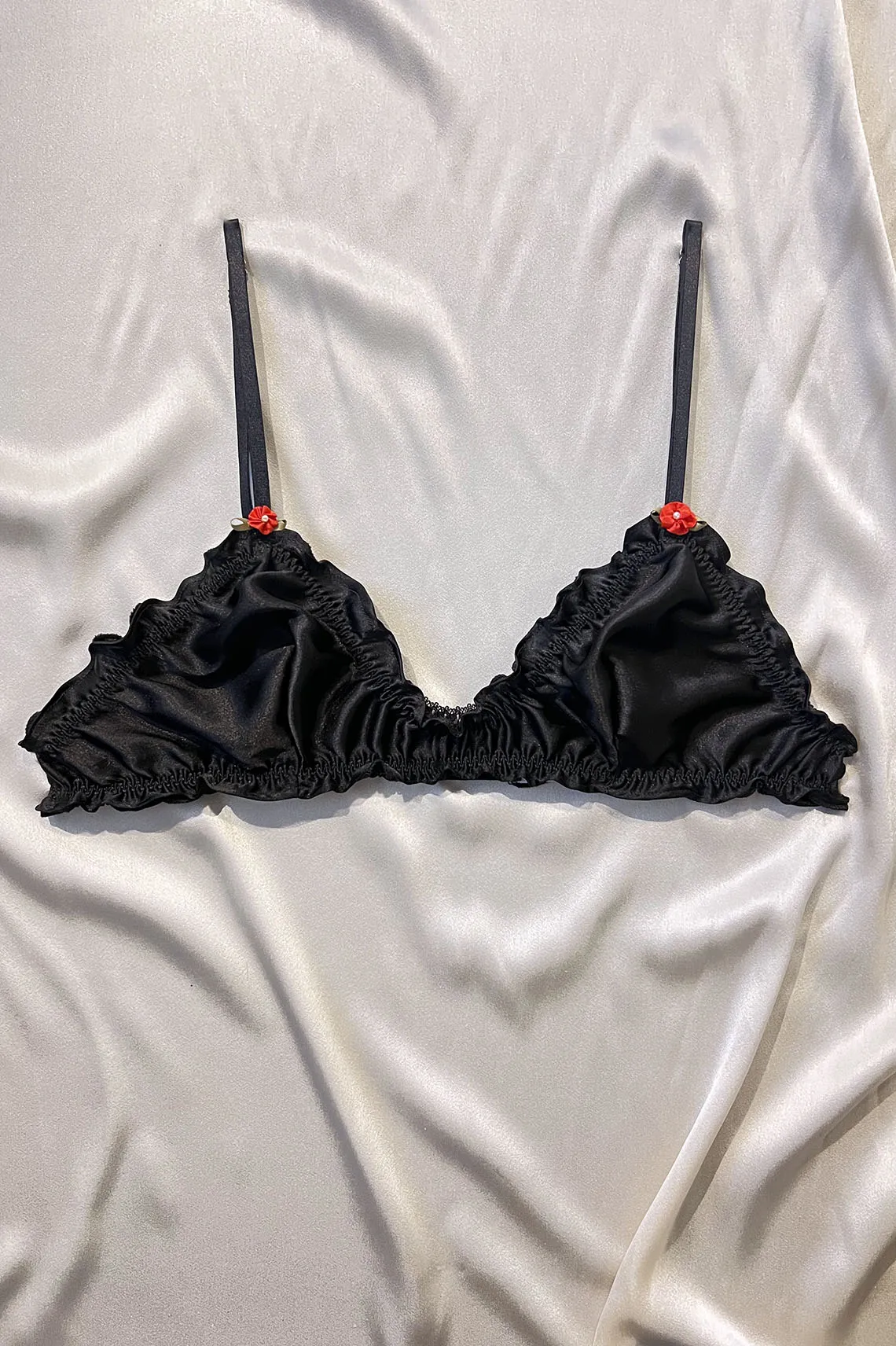 READY TO SHIP Florid Rosette Bralette
