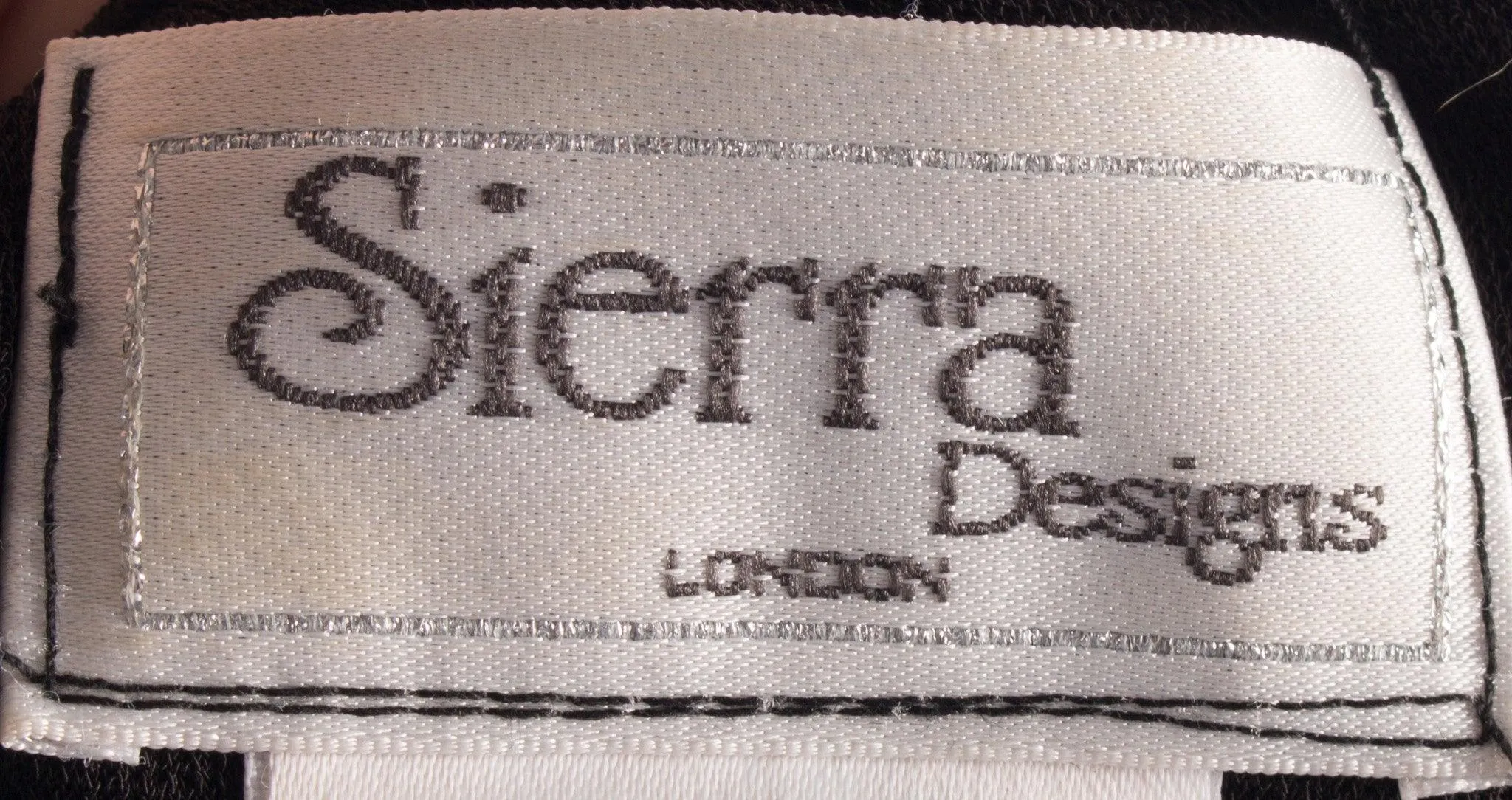 Sierra Designs Vintage black dress with beading size 10/12