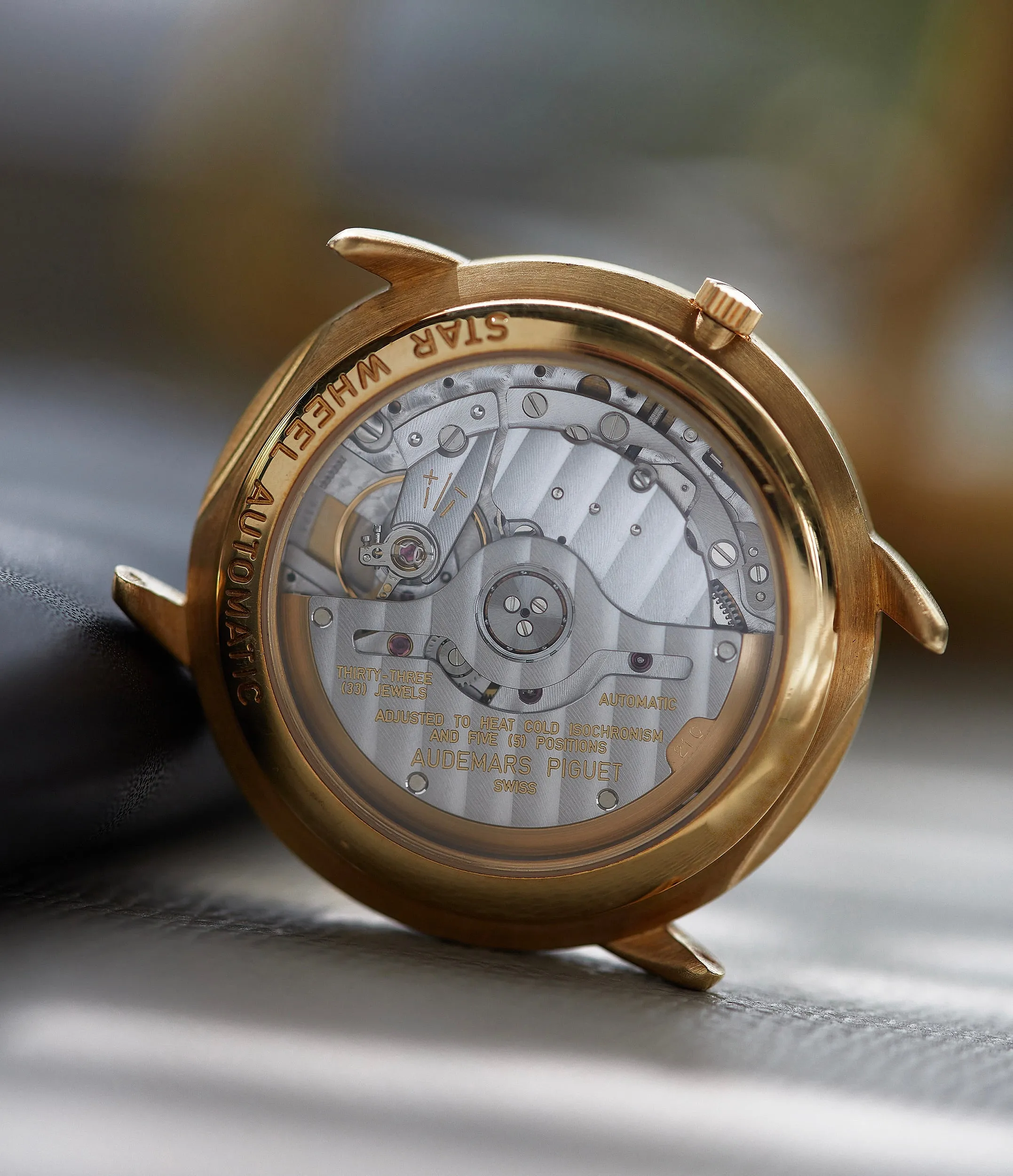 Star Wheel | 25720BA | Yellow Gold
