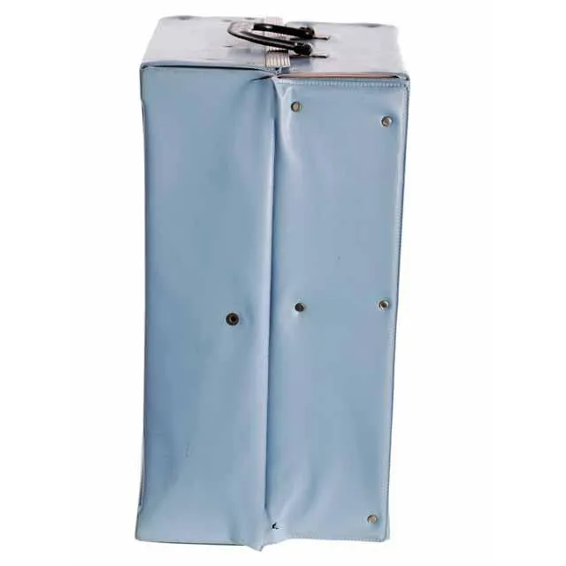 Vintage Barbie & Ken Trunk Case 1960s Ponytail Blue Vinyl