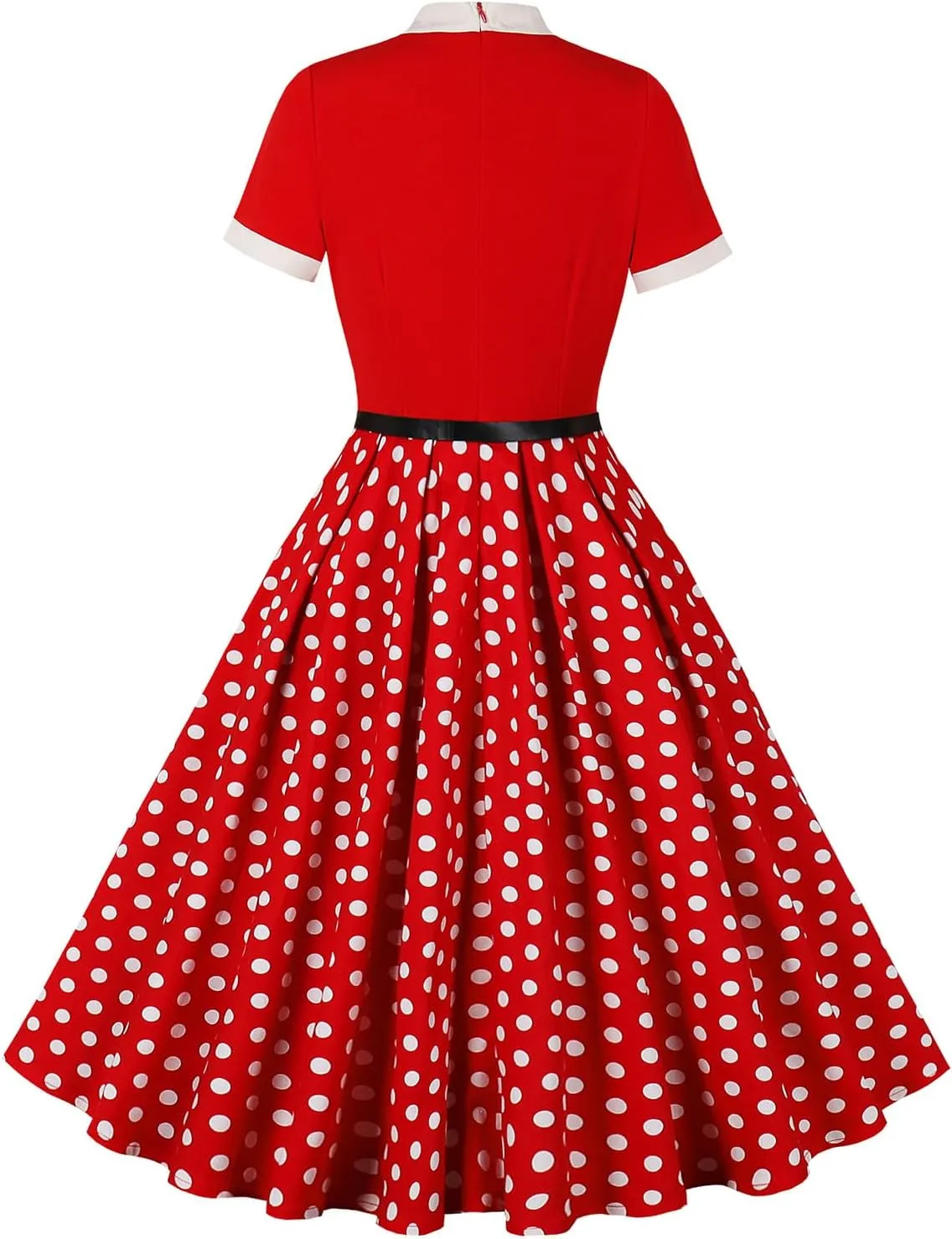 Women 1950s Vintage Floral Cocktail Swing Dress 50s Short Sleeve Audrey Hepburn Rockabilly Prom Dress A Line Tea Party Dress